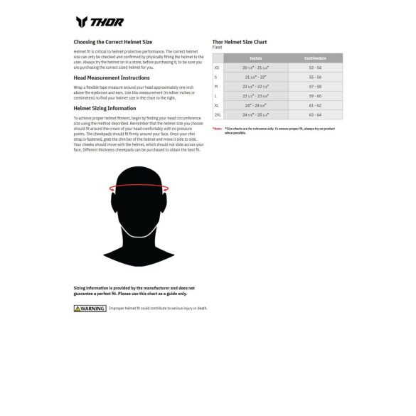 bukósisak enduro THOR Fleet Storm fekete fehér