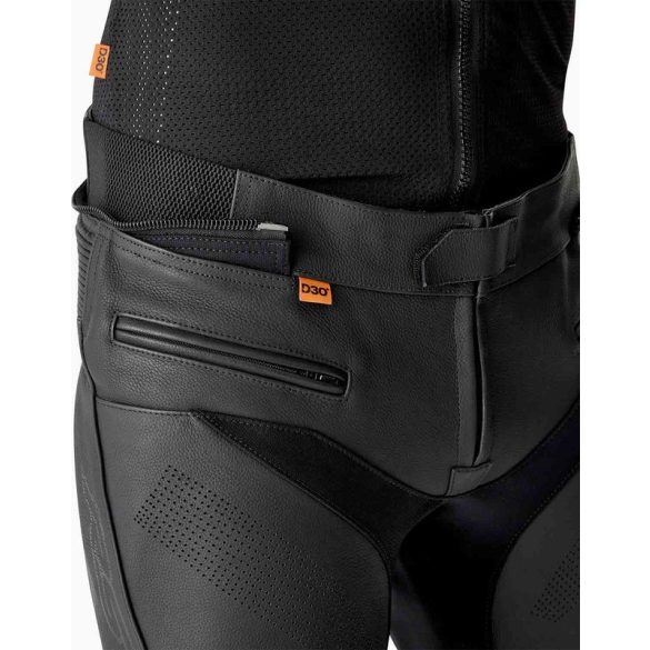 bőrnadrág női RST S1 D30 Leather - fekete