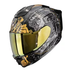 bukósisak zárt SCORPION EXO-1500 AIR APUS BLACK/GREY/GOLD