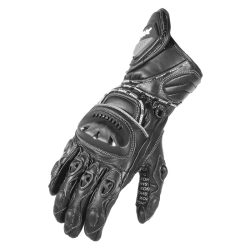 kesztyű sport bőr Speedline fekete