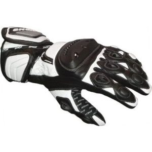 Speedline bőr motoros kesztyű fekete-fehér