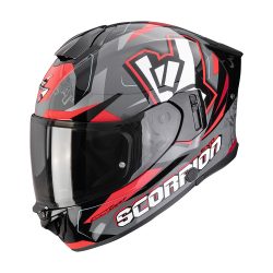 bukósisak zárt SCORPION EXO-530 AIR ROK GREY/BLACK/RED