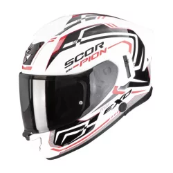 bukósisak zárt SCORPION EXO-530 AIR SLOPE White-Black-Red