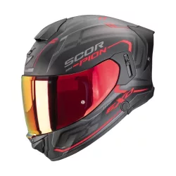 bukósisak zárt SCORPION EXO-530 AIR SLOPE Matt Black-Red