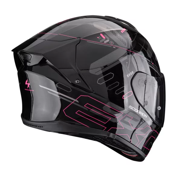 bukósisak zárt SCORPION EXO-530 AIR FOND BLACK/PINK