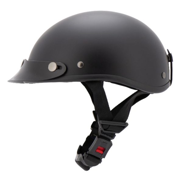 bukósisak nyitott  *BRAINCAP* matt fekete