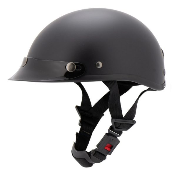 bukósisak nyitott  *BRAINCAP* matt fekete