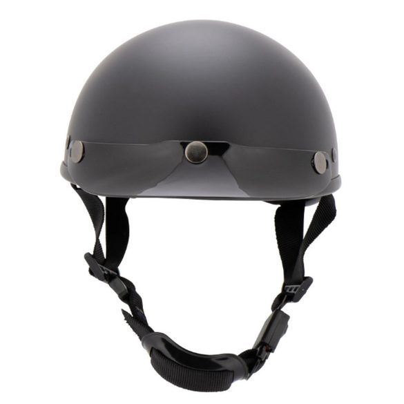 bukósisak nyitott  *BRAINCAP* matt fekete