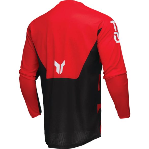 cross mez THOR Launchmode Forge Jersey piros-fekete
