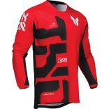 cross mez THOR Launchmode Forge Jersey piros-fekete