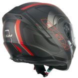 Bukósisak CGM 321A ATOM SPORT Matt Fekete/Piros 