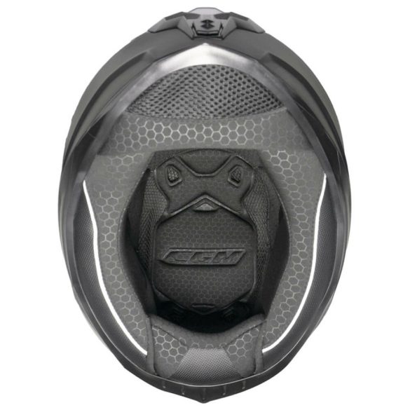 Bukósisak CGM 321A ATOM SPORT Matt Fekete/Piros 