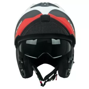 CGM 568 DRESDA felnyitható sisak Fekete/Fehér/Piros