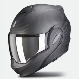 felnyitható bukósisak SCORPION EXO-TECH EVO CARBON SOLID Matt Black