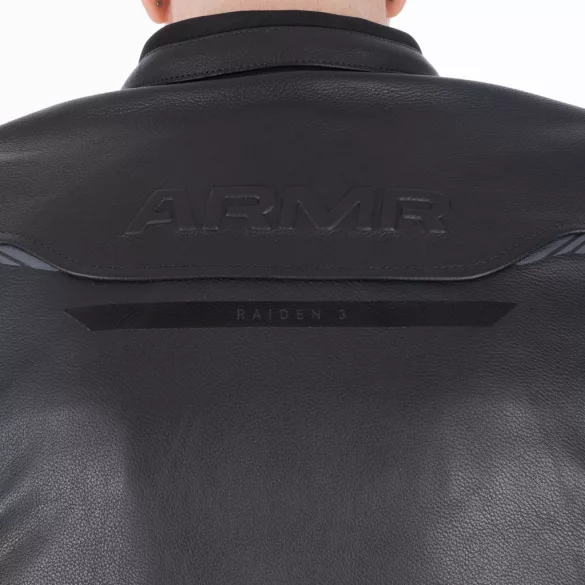 bőrdzseki OXFORD ARMR Raiden 3.0 fekete