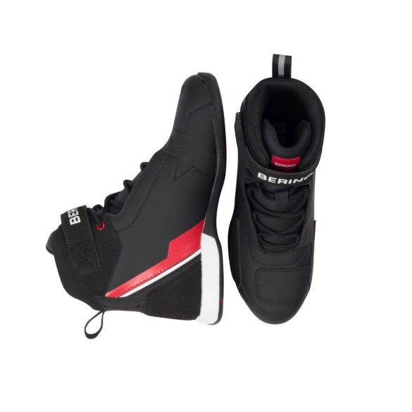 cipő BERING LADY JAG fekete-fehér-piros