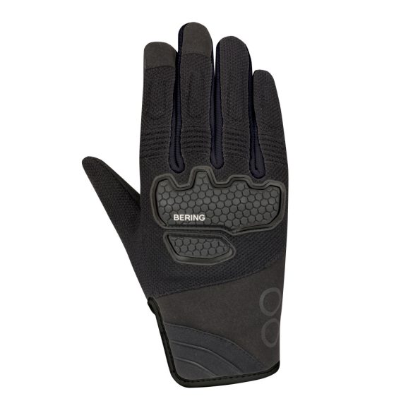 kesztyű bőr női BERING LADY BREEZE fekete