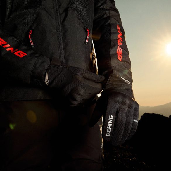 BERING FRESH MOTOROS KESZTYŰ,FEKETE