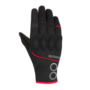 BERING NASSAU motoros kesztyű FEKETE-PIROS