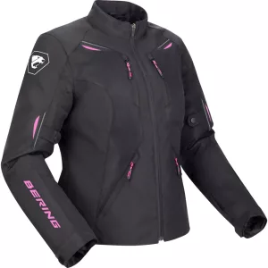 BERING LADY BRAZILIA MOTOROS NŐI TEXTILDZSEKI,FEKETE-RÓZSASZÍN