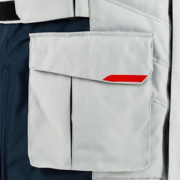 BERING SIBERIA MOTOROS TEXTILKABÁT,SZÜRKE-KÉK-PIROS