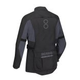 BERING SIBERIA MOTOROS TEXTILKABÁT,FEKETE-SZÜRKE