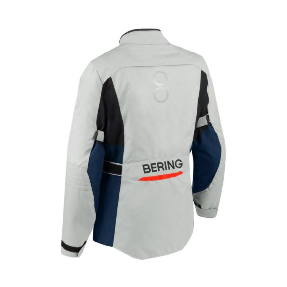 BERING LADY SIBERIA MOTOROS TEXTILKABÁT,SZÜRKE-KÉK-PIROS