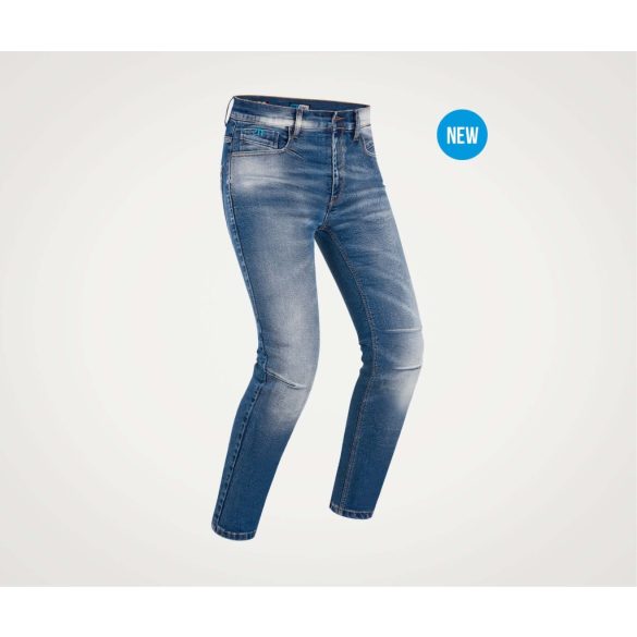 PMJ CRUISE motoros farmernadrág kék