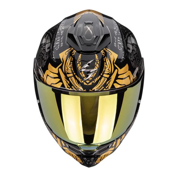 bukósisak zárt SCORPION EXO-1500 AIR APUS BLACK/GREY/GOLD