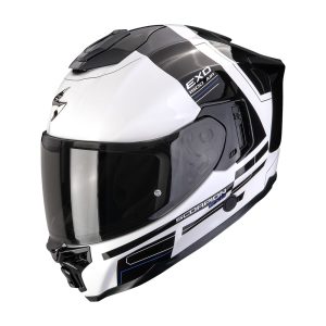bukósisak zárt SCORPION EXO-1500 AIR DUAL WHITE BLACK/BLUE
