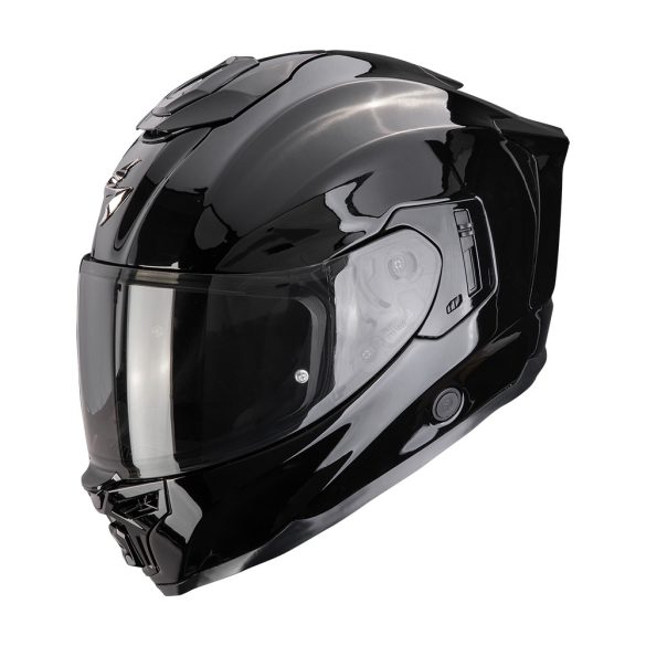 bukósisak zárt SCORPION EXO-1500 AIR GLOSS SOLID BLACK