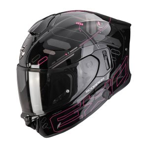bukósisak zárt SCORPION EXO-530 AIR FOND BLACK/PINK