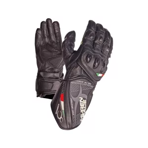 kesztyű bőr sport MUGENRACE NEPTUN Black