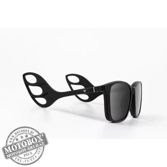Szemüvegkeret sisakos szárral + utcai szár + Clip-On MOTOEYE H0002-C1 Fekete, Fekete