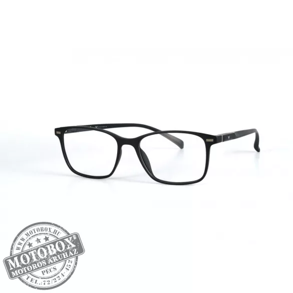 Szemüvegkeret sisakos szárral + utcai szár + Clip-On MOTOEYE H0002-C1 Fekete, Fekete