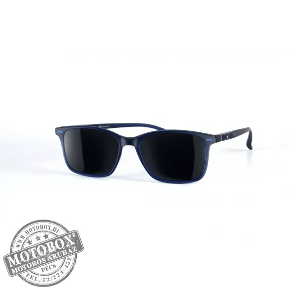 Szemüvegkeret sisakos szárral + utcai szár + Clip-On MOTOEYE H0002-C2 Kék, Átlátszó kék