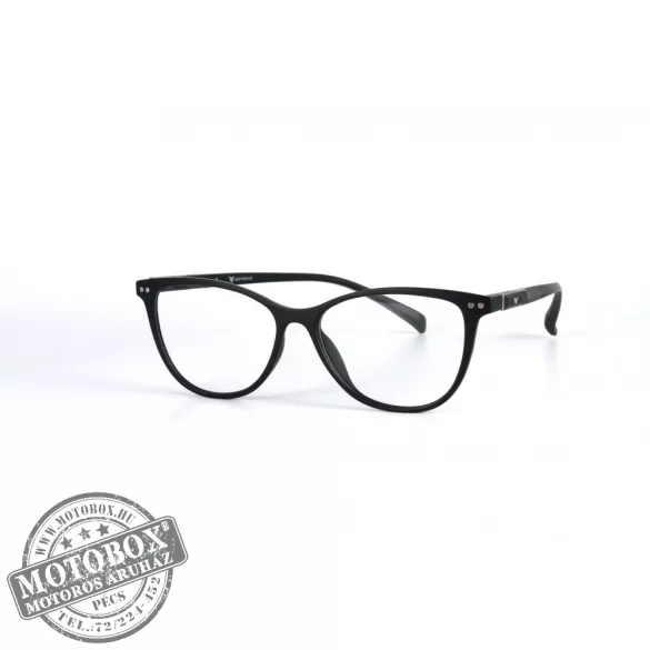 Szemüvegkeret sisakos szárral + utcai szár + Clip-On MOTOEYE H0003-C1 Fekete, Fekete