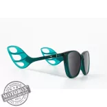 Szemüvegkeret sisakos szárral + utcai szár + Clip-On MOTOEYE H0003-C2 Zöld, Átlátszó zöld