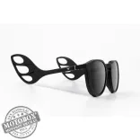 Szemüvegkeret sisakos szárral + utcai szár + Clip-On MOTOEYE H0004-C1 Fekete, Fekete