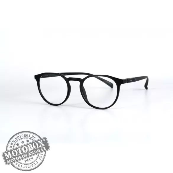 Szemüvegkeret sisakos szárral + utcai szár + Clip-On MOTOEYE H0004-C1 Fekete, Fekete