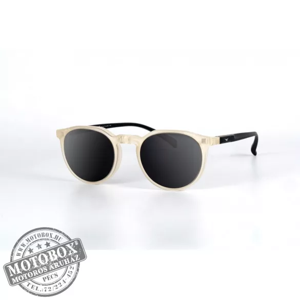 Szemüvegkeret sisakos szárral + utcai szár + Clip-On MOTOEYE H0004-C2 Átlátszó, Fekete