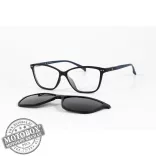 Szemüvegkeret sisakos szárral + utcai szár + Clip-On MOTOEYE H0005-C1 Fekete, Kék