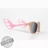 Szemüvegkeret sisakos szárral + utcai szár + Clip-On MOTOEYE H0005-C3 Átlátszó, Rózsaszín