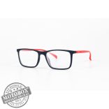 Szemüvegkeret sisakos szárral + utcai szár + Clip-On MOTOEYE H0006-C2 Sötétkék, Piros