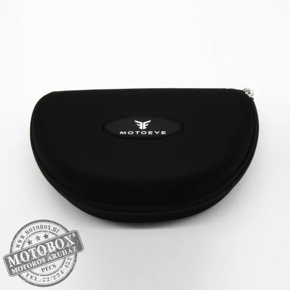 Szemüvegkeret sisakos szárral + utcai szár + Clip-On MOTOEYE H0007-C1 Fekete, Fekete