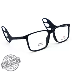   Szemüvegkeret sisakos szárral + utcai szár + Clip-On MOTOEYE H0008-C2 Kék, Kék