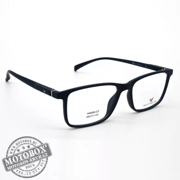 Szemüvegkeret sisakos szárral + utcai szár + Clip-On MOTOEYE H0008-C2 Kék, Kék