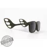 Szemüvegkeret sisakos szárral + utcai szár + Clip-On MOTOEYE H0008-C3 Khaki, Khaki