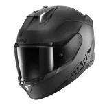 Shark bukósisak - Skwal i3 - Blank sp mat BEÉPÍTETT FÉKLÁMPÁVAL, MATT SÖTÉTSZÜRKE-FEKETE-EZÜST