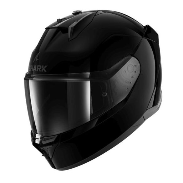 Shark bukósisak - D-Skwal 3 - Blank - FÉNYES FEKETE